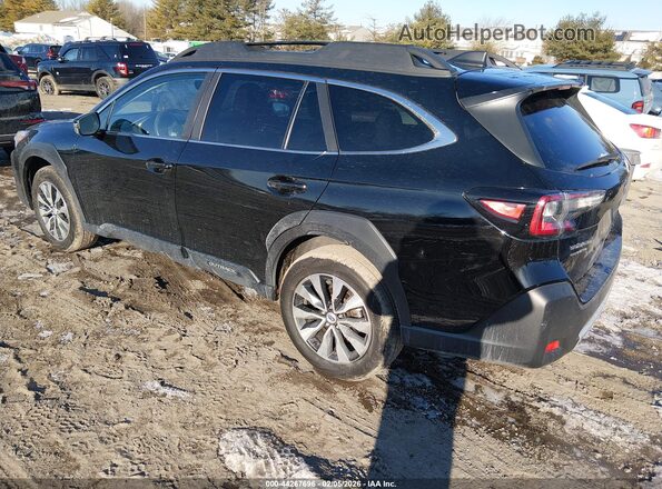 4S4BTAMC1R3246296 2024 SUBARU OUTBACK Black Задня ліва чверть