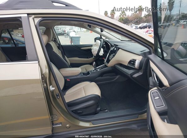 4S4BTANC2M3171230 2021 SUBARU OUTBACK Green Vista interior delantera