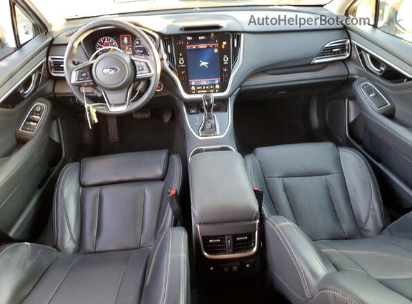 4S4BTANC4L3194118 2020 SUBARU OUTBACK Серебряный Вид панели приборов