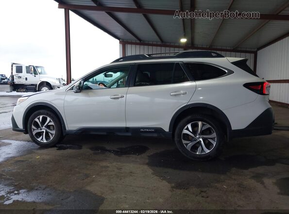 4S4BTANC4M3208276 2021 SUBARU OUTBACK Белый Панорамный вид салона 360°