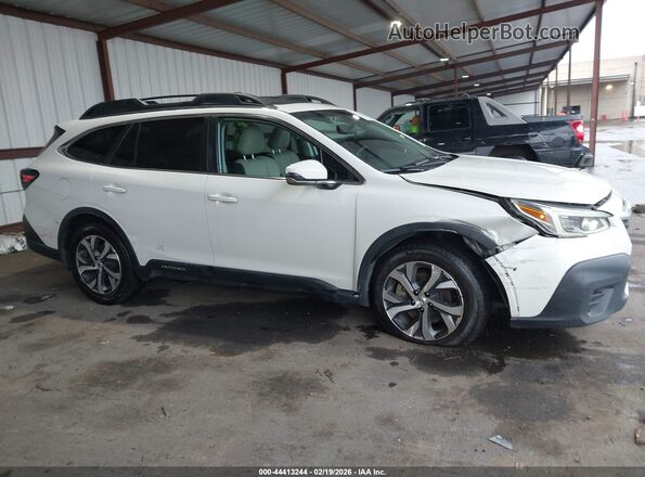 4S4BTANC4M3208276 2021 SUBARU OUTBACK Белый Вид задней части салона