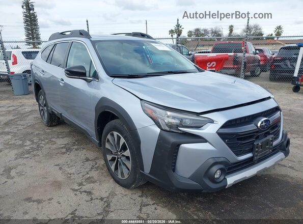 4S4BTANC4R3145686 2024 SUBARU OUTBACK Серый Передняя правая четверть