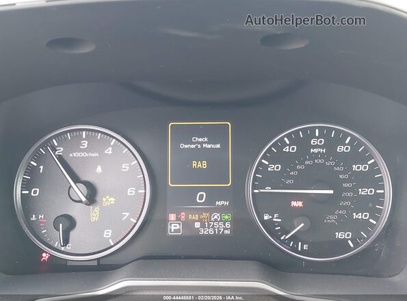 4S4BTANC4R3145686 2024 SUBARU OUTBACK Серый Вид задних сидений