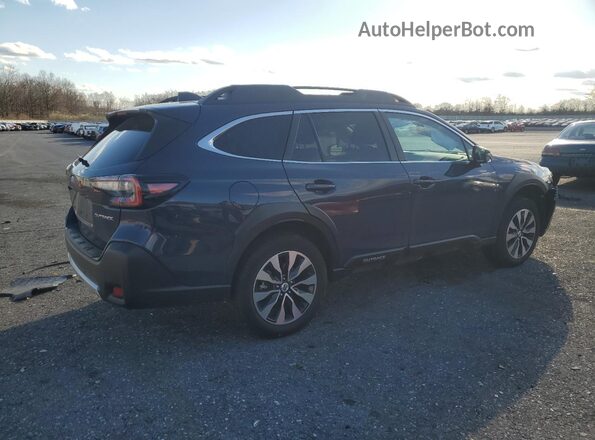 4S4BTANC4R3213727 2024 SUBARU OUTBACK Синий Задняя правая четверть