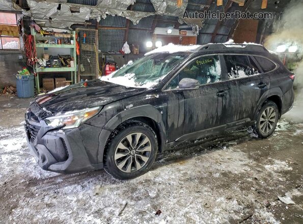 4S4BTANC4S3238407 2025 SUBARU OUTBACK Черный Передняя левая четверть