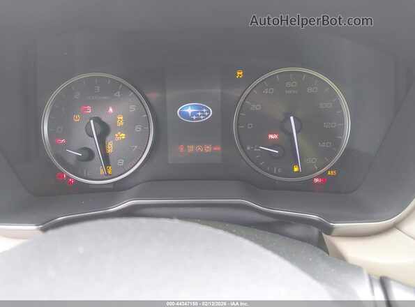 4S4BTANC5M3209307 2021 SUBARU OUTBACK Белый Вид задних сидений