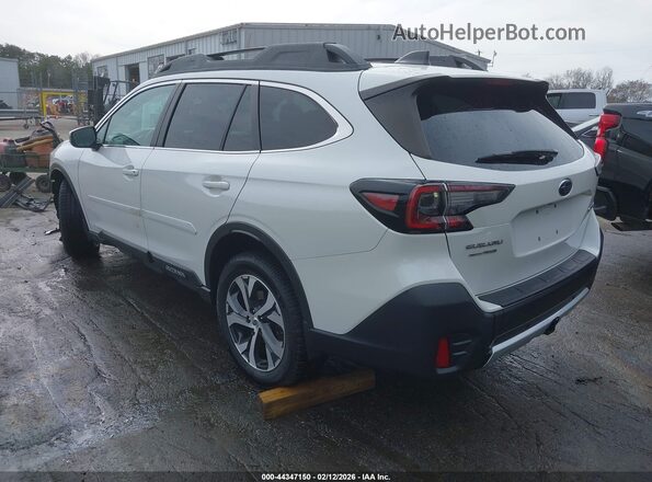 4S4BTANC5M3209307 2021 SUBARU OUTBACK Белый Задняя левая четверть