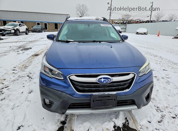 4S4BTANC6M3100922 2021 SUBARU OUTBACK Синий Вид спереди