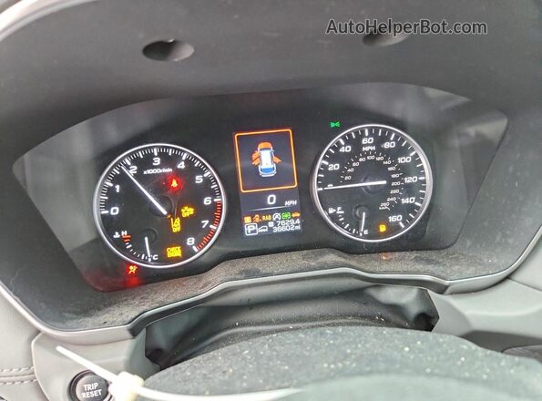 4S4BTANC6M3100922 2021 SUBARU OUTBACK Синий Вид щитка приборов