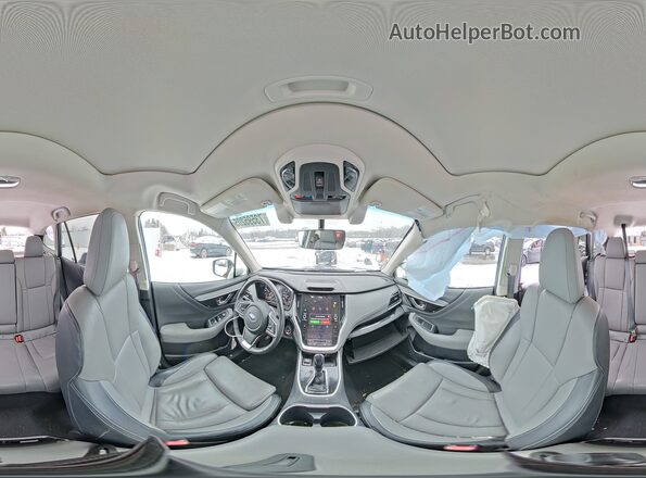 4S4BTANC6M3100922 2021 SUBARU OUTBACK Синий Панорамный вид салона 360°
