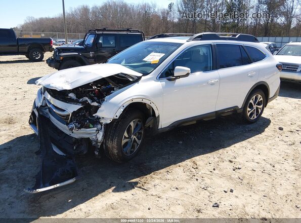 4S4BTANC7L3152879 2020 SUBARU OUTBACK Белый Передняя левая четверть