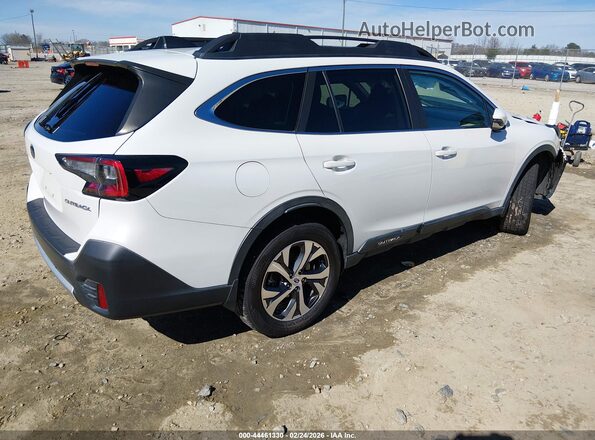 4S4BTANC7L3152879 2020 SUBARU OUTBACK Белый Задняя правая четверть
