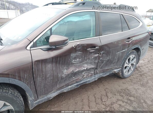 4S4BTANC8M3177016 2021 SUBARU OUTBACK Brown Widok z przodu