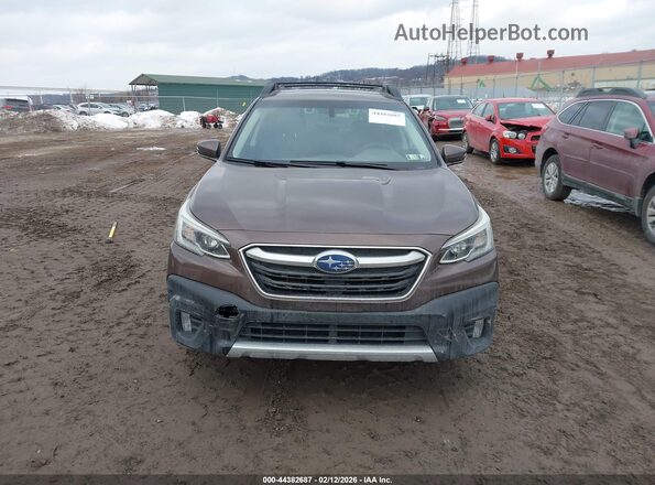 4S4BTANC8M3177016 2021 SUBARU OUTBACK Brown Widok zestawu wskaźników