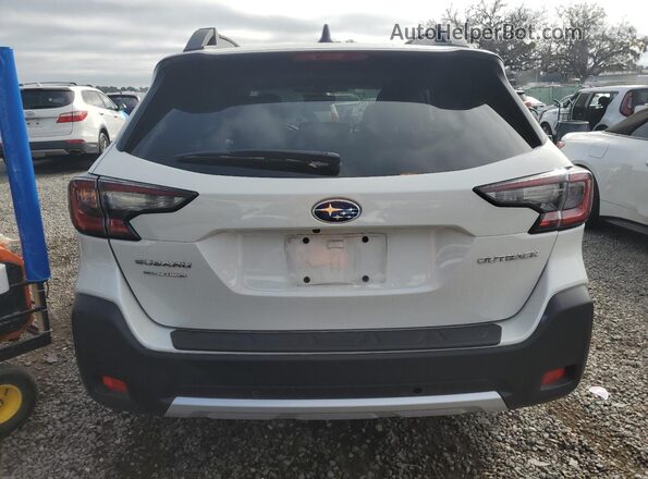 4S4BTANC8P3152024 2023 SUBARU OUTBACK White Widok z tyłu