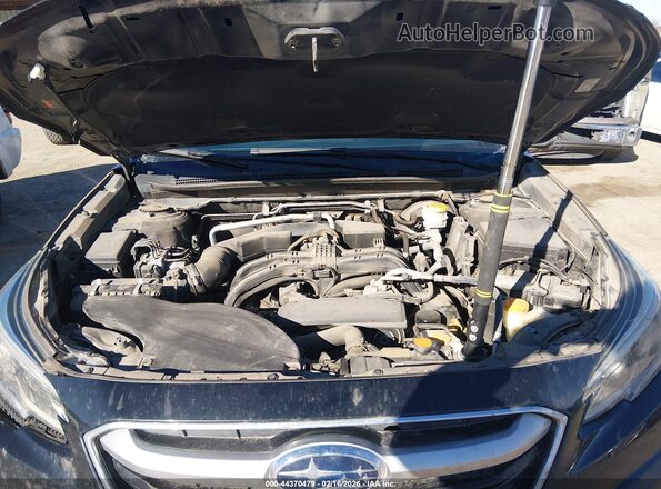 4S4BTANC9L3153483 2020 SUBARU OUTBACK Черный Вид сзади