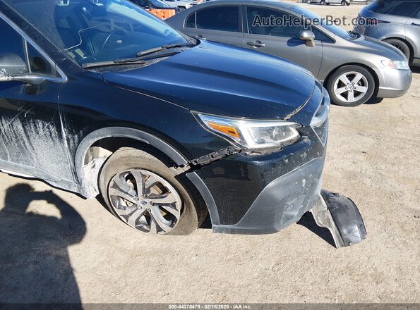 4S4BTANC9L3153483 2020 SUBARU OUTBACK Черный Вид спереди