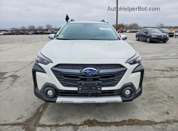 4S4BTAPCXR3214457 2024 SUBARU OUTBACK Белый Вид спереди