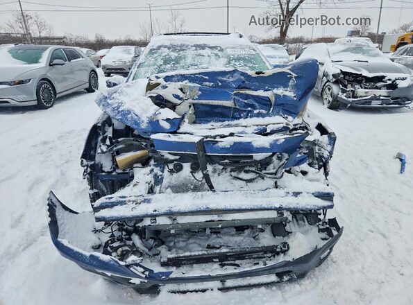4S4BTDEC8M3140453 2021 SUBARU OUTBACK Синий Вид спереди