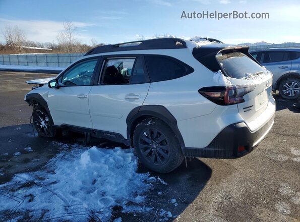 4S4BTGLD0P3213686 2023 SUBARU OUTBACK Белый Задняя левая четверть