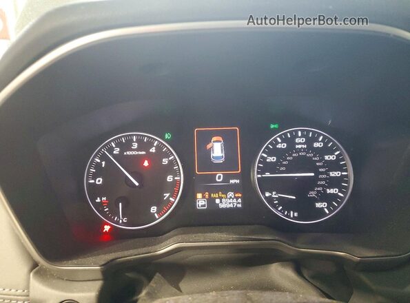 4S4BTGLD4M3109701 2021 SUBARU OUTBACK Green Widok zestawu wskaźników