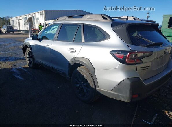 4S4BTGLD5P3176148 2023 SUBARU OUTBACK Серебряный Задняя левая четверть