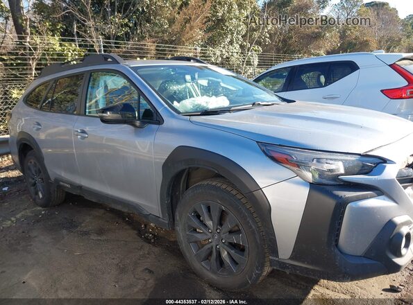 4S4BTGLD5P3176148 2023 SUBARU OUTBACK Серебряный Вид задней части салона