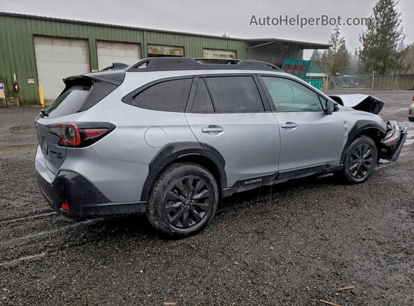4S4BTGLD7R3156017 2024 SUBARU OUTBACK Silver Tył prawy