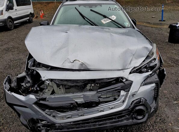 4S4BTGLD7R3156017 2024 SUBARU OUTBACK Silver Widok komory silnika