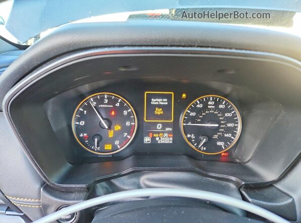 4S4BTGUD2P3102894 2023 SUBARU OUTBACK Угольный Вид щитка приборов