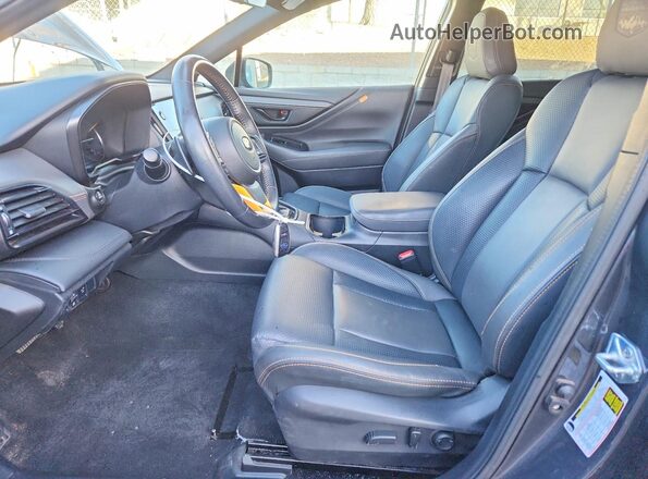 4S4BTGUD2P3102894 2023 SUBARU OUTBACK Угольный Вид салона спереди