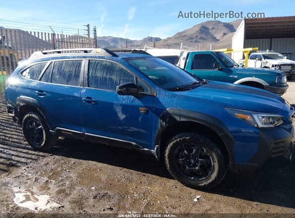 4S4BTGUD5P3126672 2023 SUBARU OUTBACK Blue Widok wnętrza z tyłu