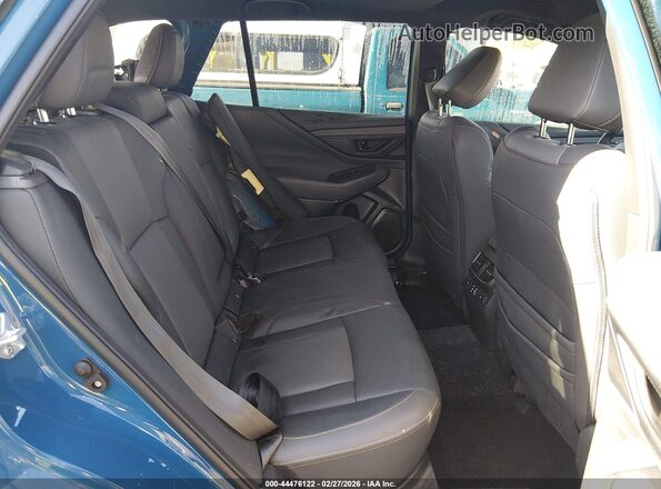 4S4BTGUD5P3126672 2023 SUBARU OUTBACK Blue Widok naklejki z numerem VIN