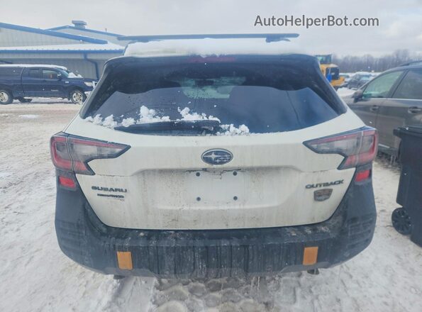 4S4BTGUD8S3229979 2025 SUBARU OUTBACK Белый Вид сзади