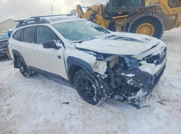4S4BTGUD8S3229979 2025 SUBARU OUTBACK Белый Передняя правая четверть