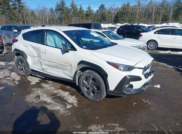 4S4GUHB65T3707404 2026 SUBARU CROSSTREK Белый Передняя правая четверть