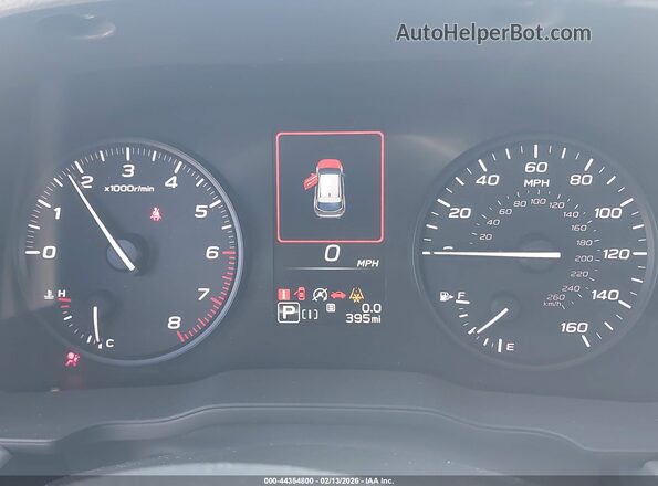 4S4GUHB65T3707404 2026 SUBARU CROSSTREK Белый Вид задних сидений
