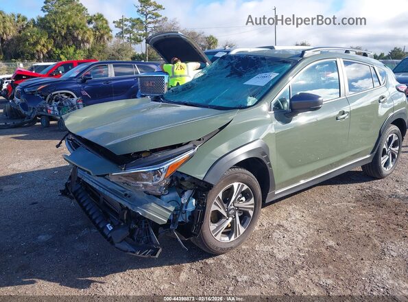 4S4GUHD67T3707370 2026 SUBARU CROSSTREK Зеленый Вид спереди