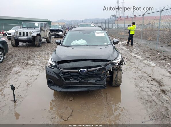 4S4GUHD68T3701190 2026 SUBARU CROSSTREK Черный Вид щитка приборов