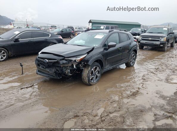 4S4GUHD68T3701190 2026 SUBARU CROSSTREK Черный Передняя левая четверть