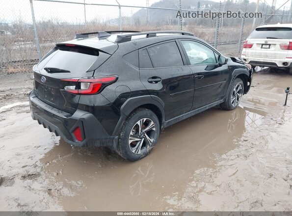 4S4GUHD68T3701190 2026 SUBARU CROSSTREK Черный Задняя правая четверть