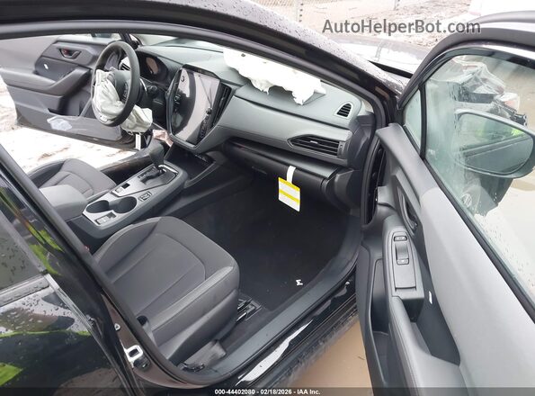 4S4GUHD68T3701190 2026 SUBARU CROSSTREK Черный Вид салона спереди