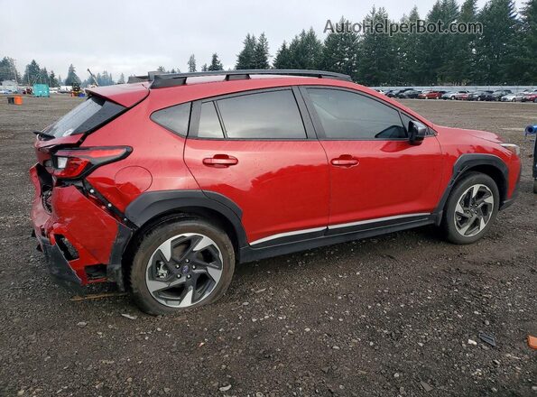 4S4GUHL64R3773448 2024 SUBARU CROSSTREK Красный Задняя правая четверть