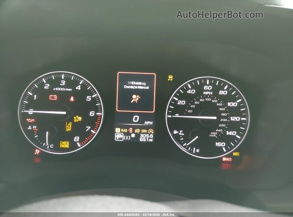 4S4GUHM68S3777703 2025 SUBARU CROSSTREK Серебряный Вид задних сидений