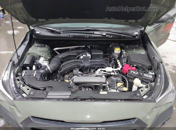 4S4GUHU64T3704331 2026 SUBARU CROSSTREK Зеленый Вид сзади