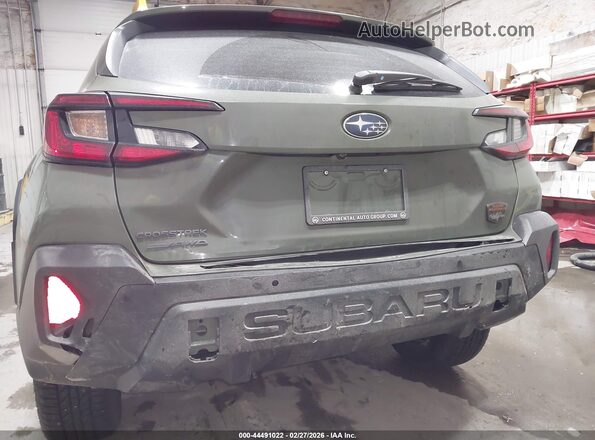 4S4GUHU64T3704331 2026 SUBARU CROSSTREK Зеленый Вид спереди