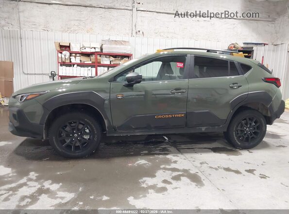 4S4GUHU64T3704331 2026 SUBARU CROSSTREK Зеленый Панорамный вид салона 360°