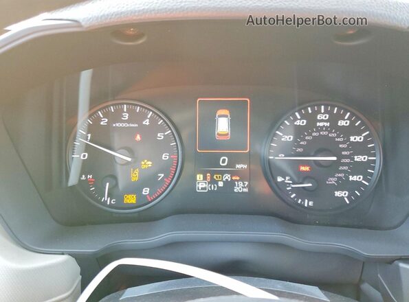 4S4SLDA64T3015349 2026 SUBARU FORESTER Серый Вид щитка приборов