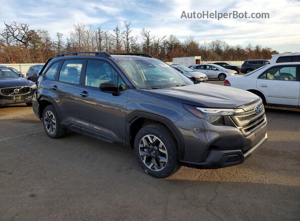 4S4SLDA64T3015349 2026 SUBARU FORESTER Серый Передняя правая четверть