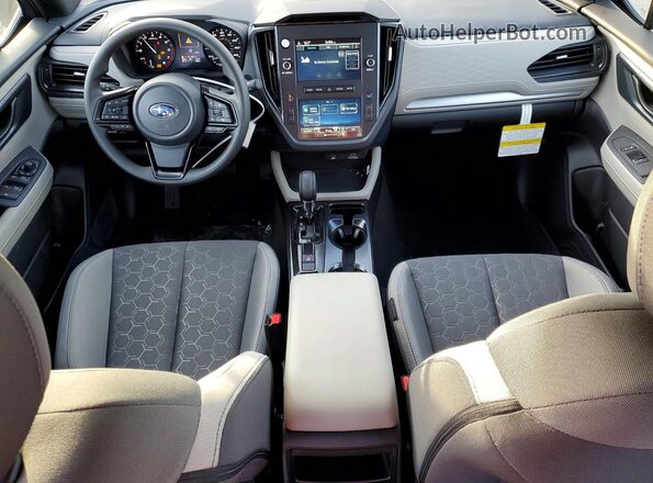 4S4SLDA64T3015349 2026 SUBARU FORESTER Серый Вид панели приборов